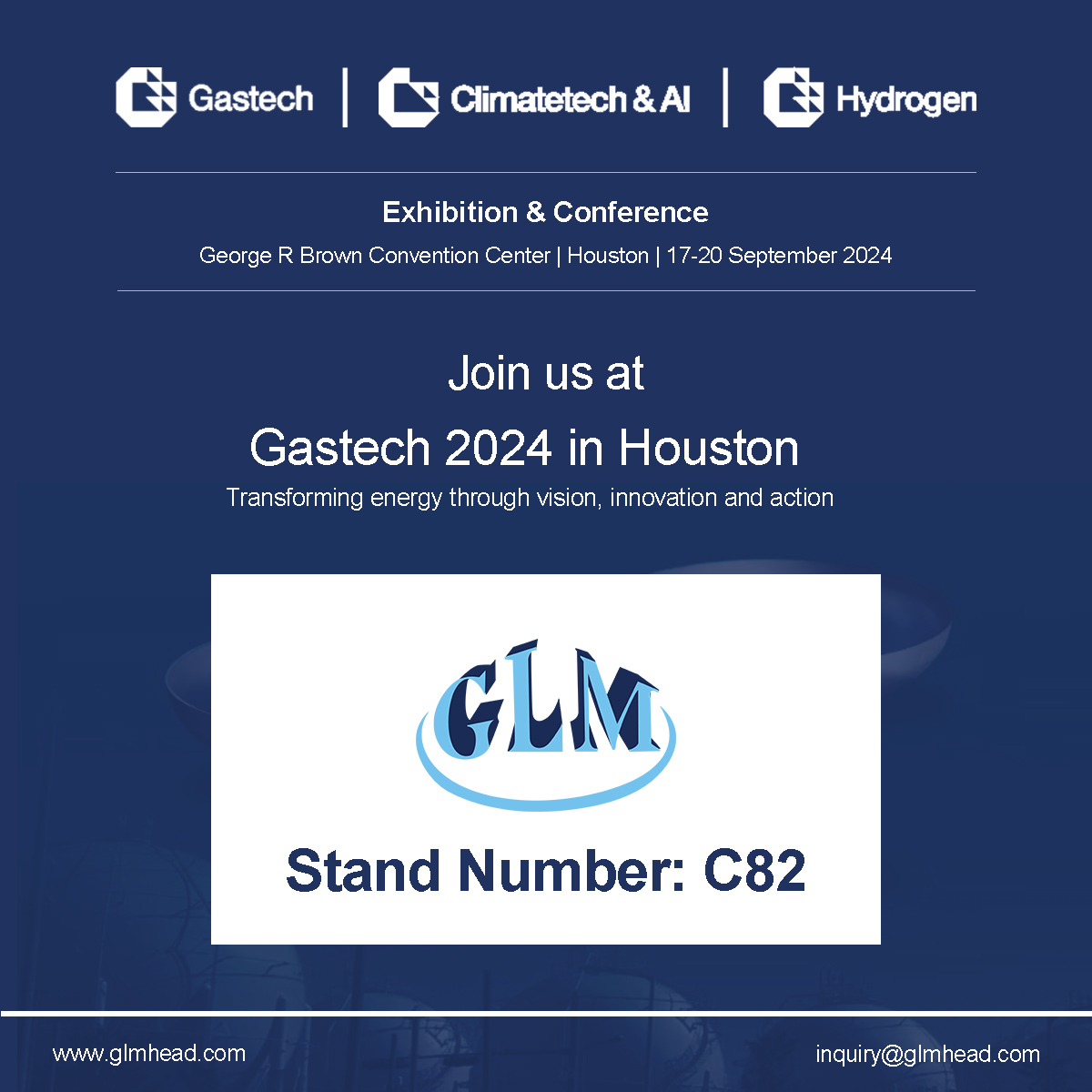 Join us at Gastech 2024 in Houston