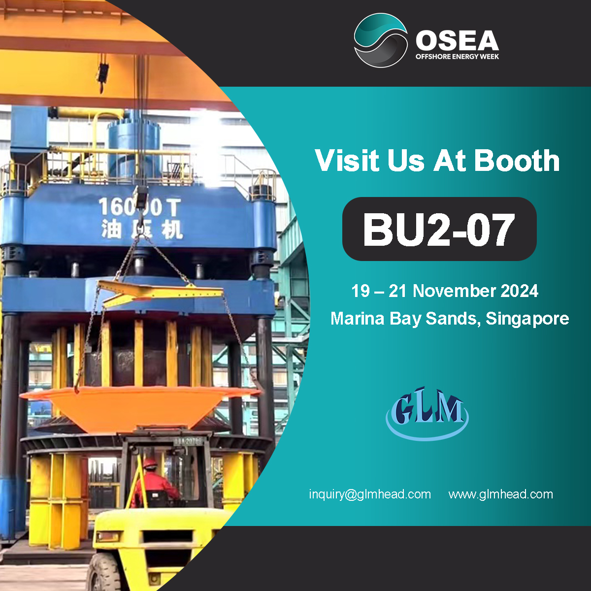 Visit Us At OSEA Booth BU2-07