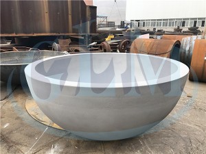 end cap for aluminium profile for filler hemisphere heads